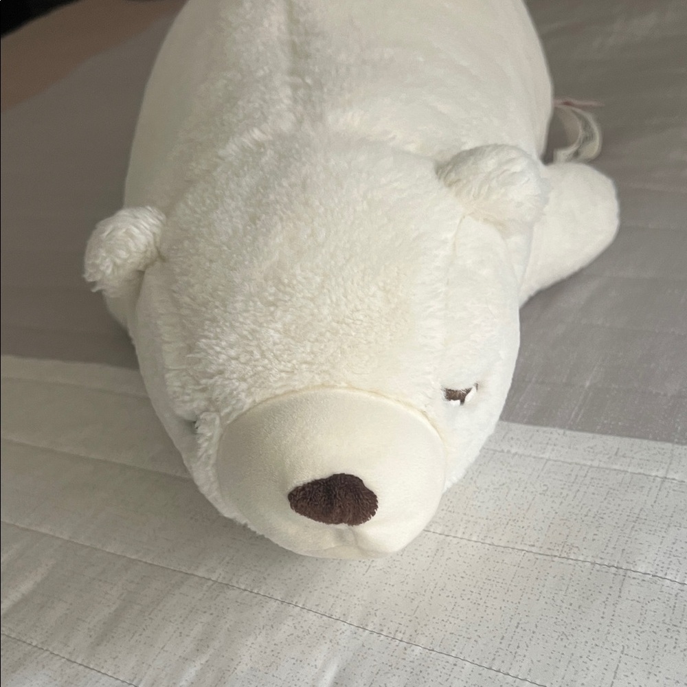 Minisolife White Sloth Plush 20"
Long Laying Lying Sleeping Closed Eyes - Picture 2 of 13